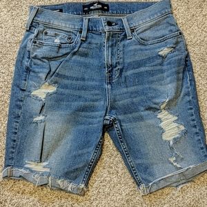 Hollister jean shorts